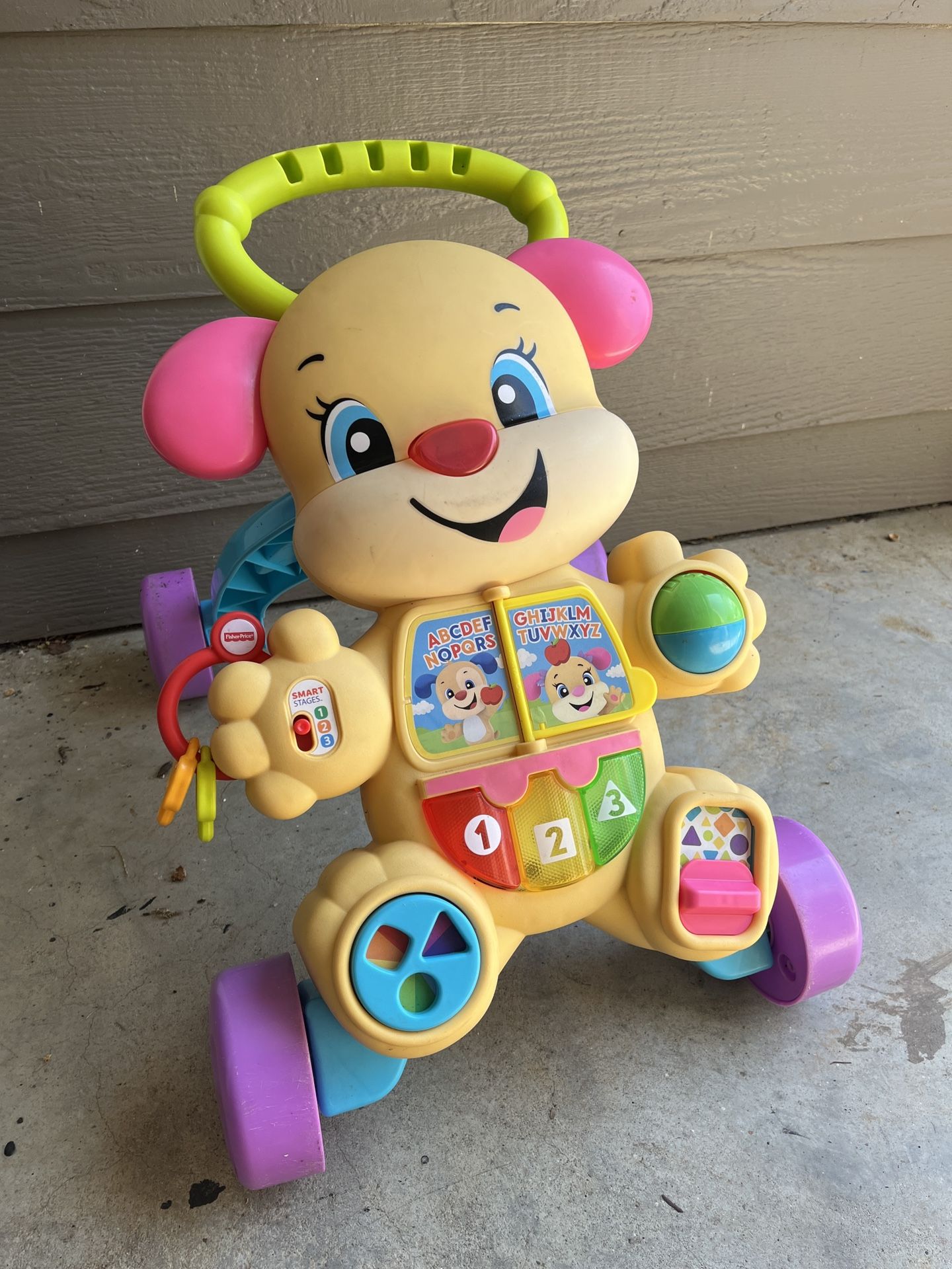 Fisher-Price Laugh & Learn Smart Stages Learn with Puppy Walker Baby & Toddler Toy