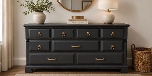 Refurbished Solid Wood Dresser