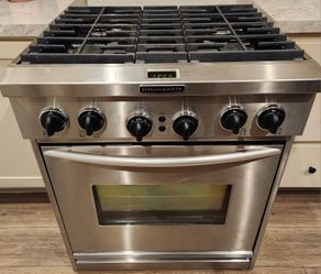 Stainless Steel Kitchenaid 30-inch Dual Fuel Range