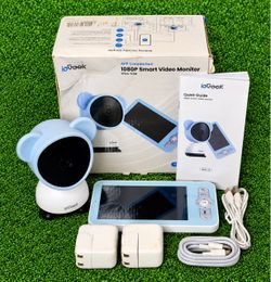 ieGeek Baby 7S 1080P Baby Monitor 5” Screen WiFi App Camera Night Vision 4X Zoom