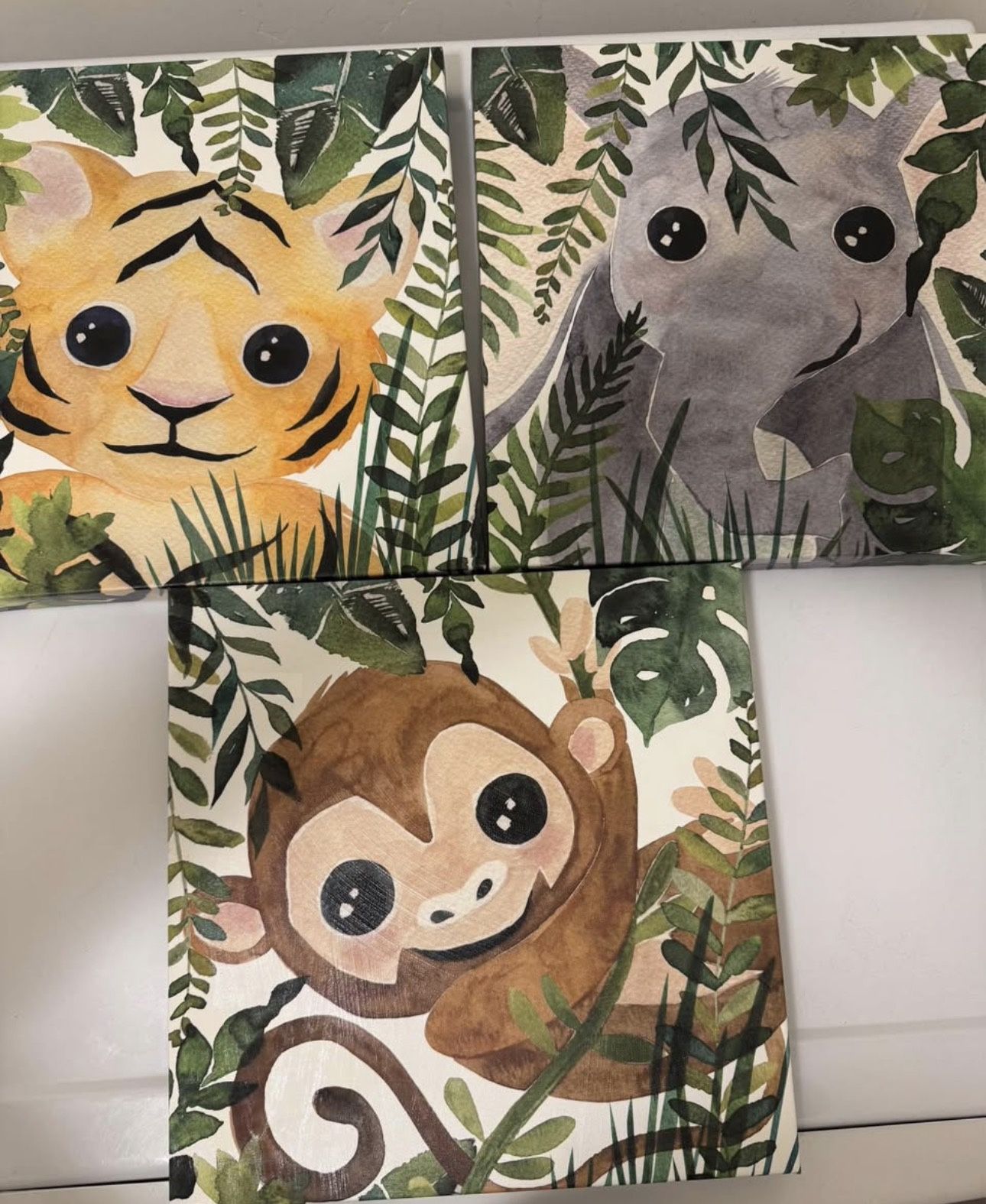 Safari Nursery Canvas
