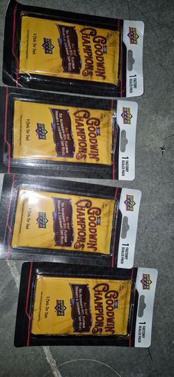 2021 Upper Deck Goodwin Champions Factory Sealed Packs (x4)