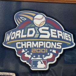 Arizona Diamondback 2001 Championship bar mirror