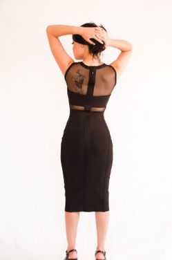 Mesh bandage dress $60