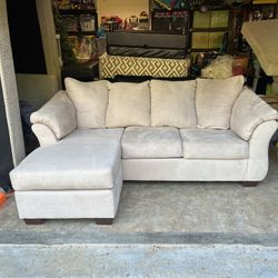 Free Delivery - Tan Couch Sofa Sectional