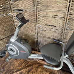 Recumbent Bike Used Work Good( manual)