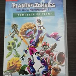 Nintendo Switch Game - Plants vs Zombies