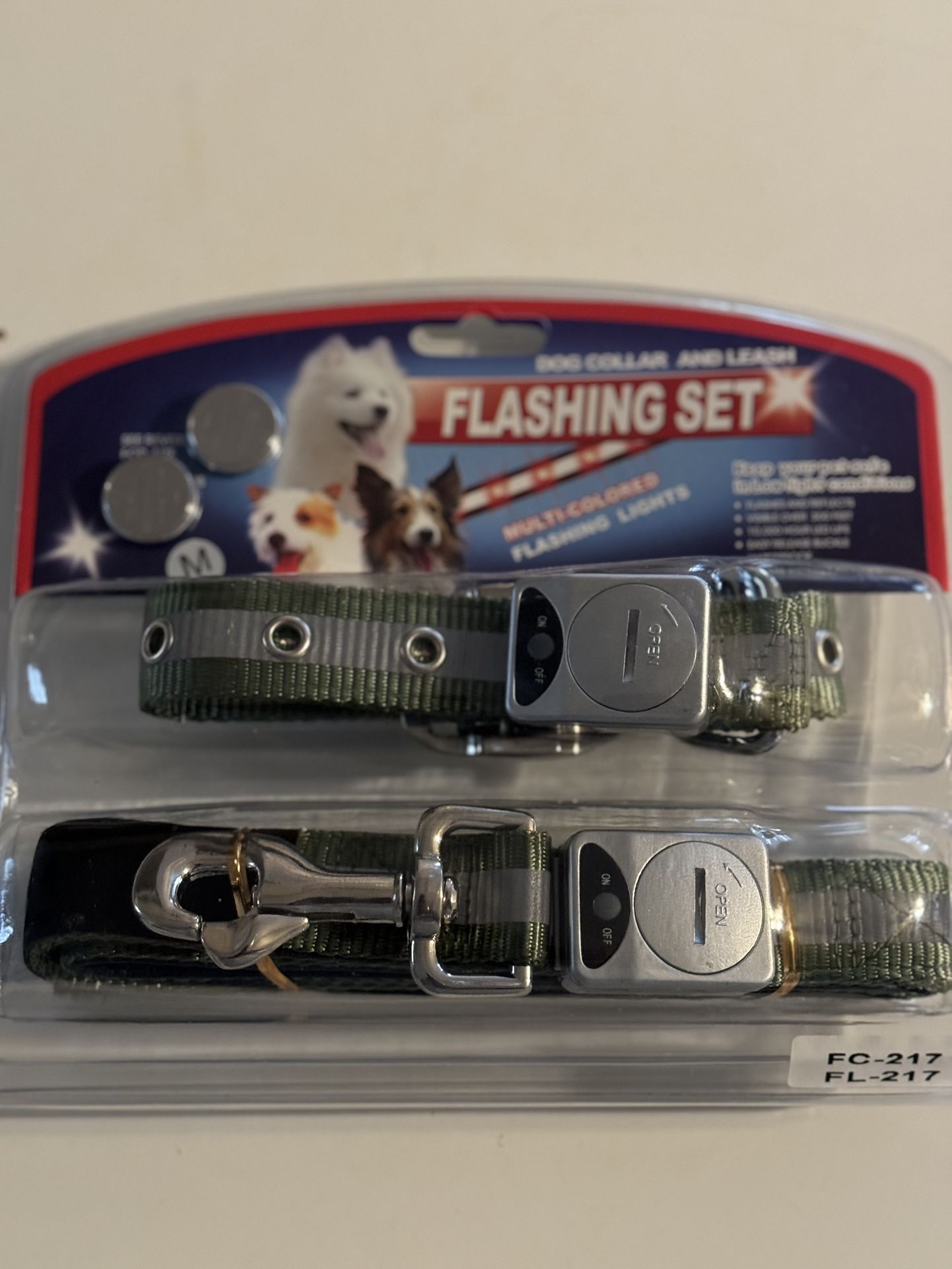 Flashing Dog Collars