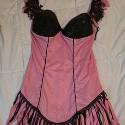 Women's Pink Cabaret Dress