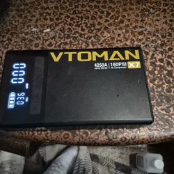 VTOMAN X7 Jump Starter& Air Compressor 