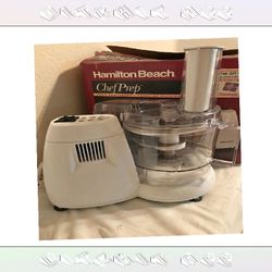 will start Hamilton Beach Food Processor - Versatile Kitchen Appliance
