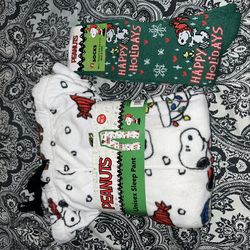 Peanuts pajama lot