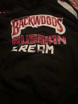Backwoods Russian cream hoodie