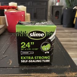 2 Pack Slime 24 Inch Self Sealing Smart Tubes Schrader Valve 24" X 1.75 - 2.125"