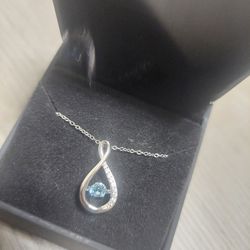 Zales Silver Infinity Pendant