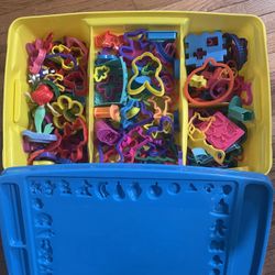 Play Doh Container And Tools