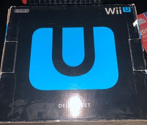 wii u deluxe set with 10 games