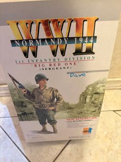 Dragon WWII Normandy 1944 'Big Red One' Sergeant Dave Figure