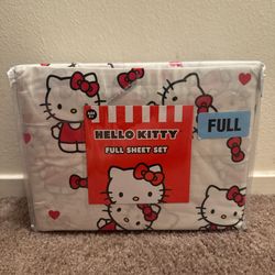 Hello Kitty Full Sheet Set ✨ *BRAND NEW*
