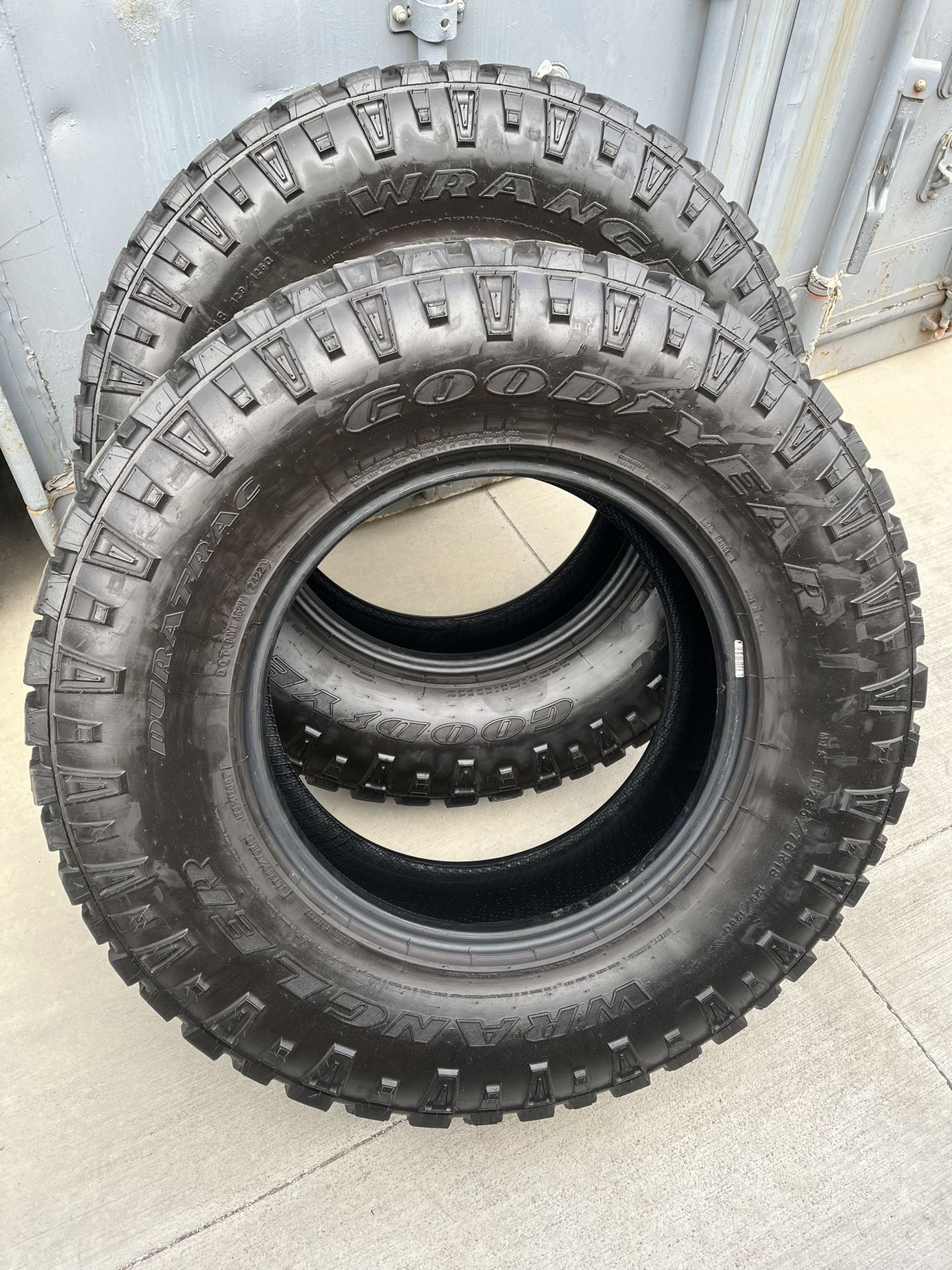 Goodyear Wrangler Duratrac Tire Set