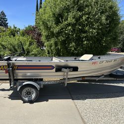 14’ Klamath Aluminum Boat