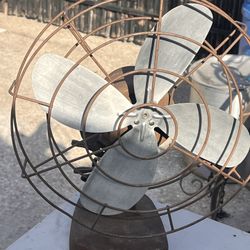 Small 10” Vintage Fan Working 