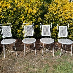 Wrought iron chairs