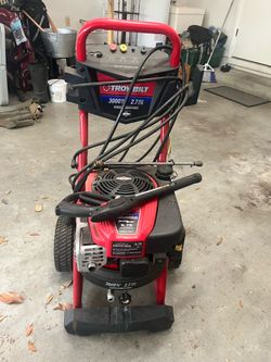 Troy built pressure washer