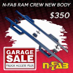 USED N-FAB RAM CREW NEW BODY