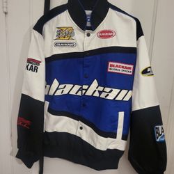 Aelfric Eden Motorcycle Jacket Medium Blackair Mens Snap Button