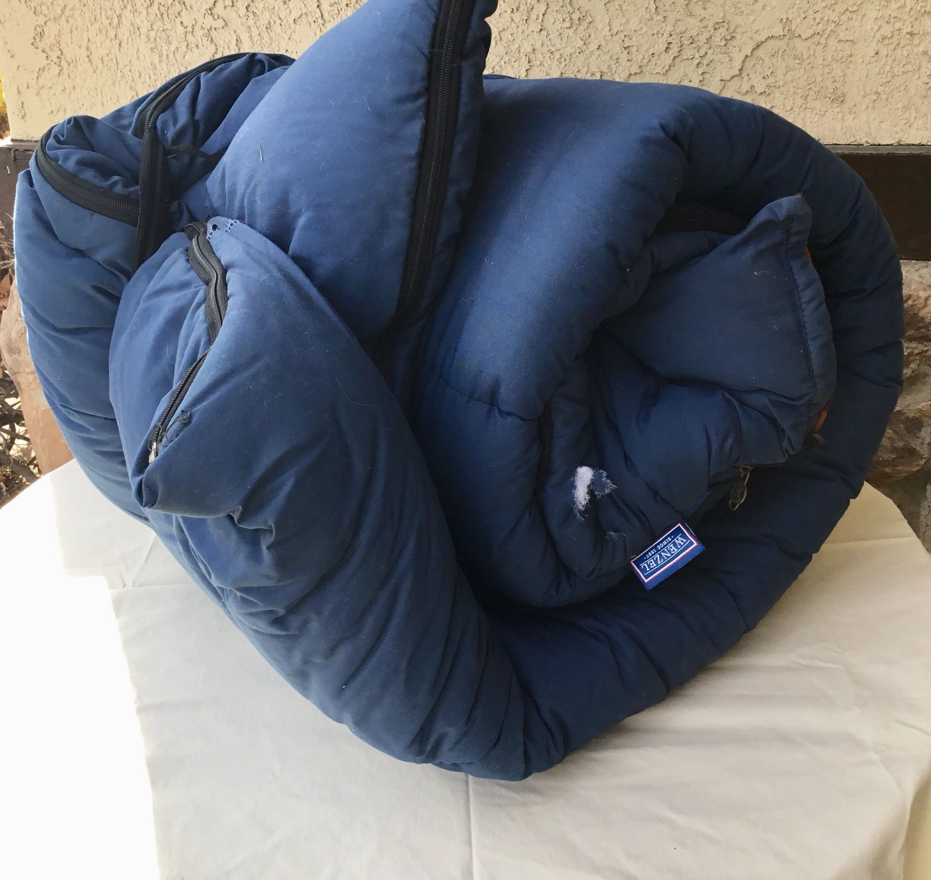 Never Been Used Adult Sized Sleeping Bag - Washington and tenaya