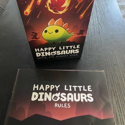 Happy Little Dinosaurs (board Game)
