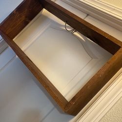 Wooden Rectangle Shelves