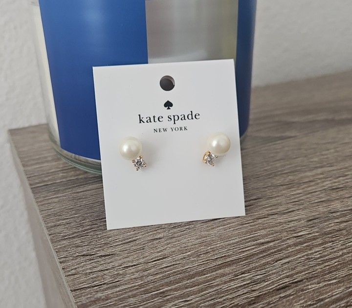 Kate Spade Pearl Of Wisdom Earrings