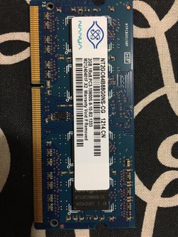 2GB DDR3 Laptop RAM