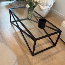 Glass coffee Table 