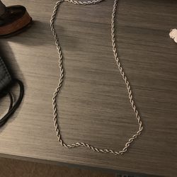Real Sterling Silver Chain