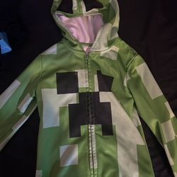 Minecraft Sweater Size 5