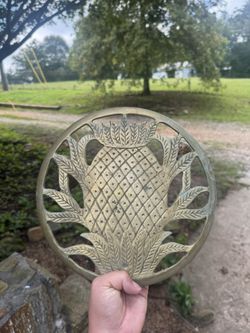 Vintage Brass Trivet