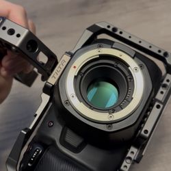 Make Me An Offer! Blackmagic Pocket Cinema Camera 6K With Battery Source, Tilta Cage