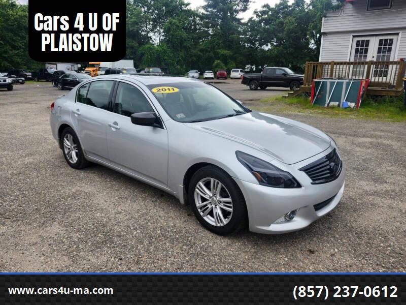 2011 INFINITI G37x