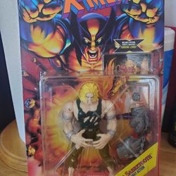 Marvel X-Men Invasion Series Captive Sabretooth Toy Biz Action Figure