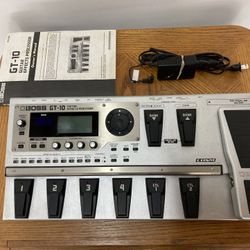 Boss GT-10 Guitar Effects Processor 
