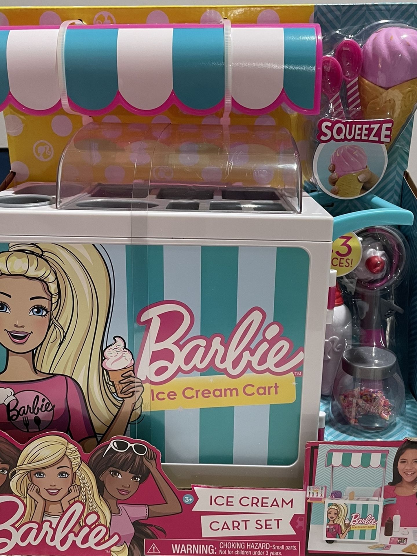 Barbie Ice Cream cart set