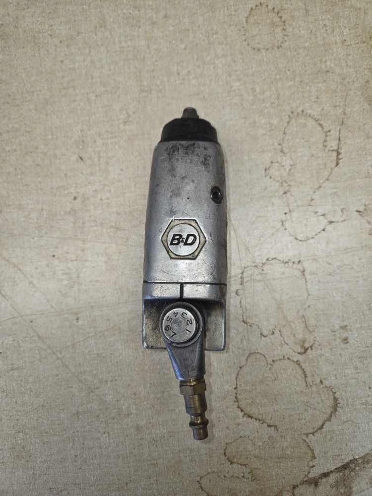 Black An Decker Impact plus two sets of deep well.Sockets