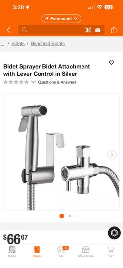 Hand Held Bidet