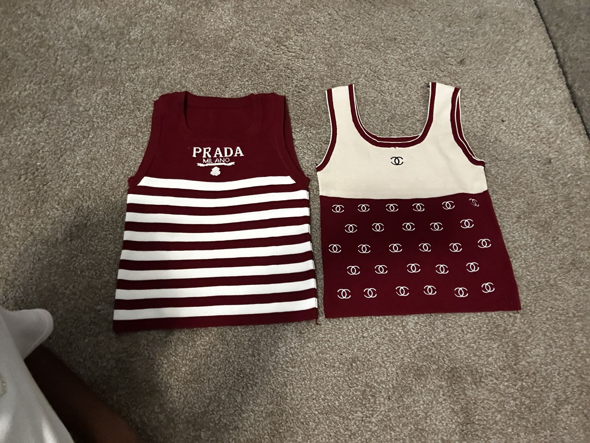 Prada and Chanel Shirt