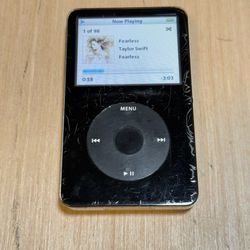 iPod Model:A1136 5thGen 60GB Blk Tested Good w/8392 Songs Good Battery Read Info  