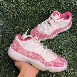 Pink Snakeskin Jordan 11