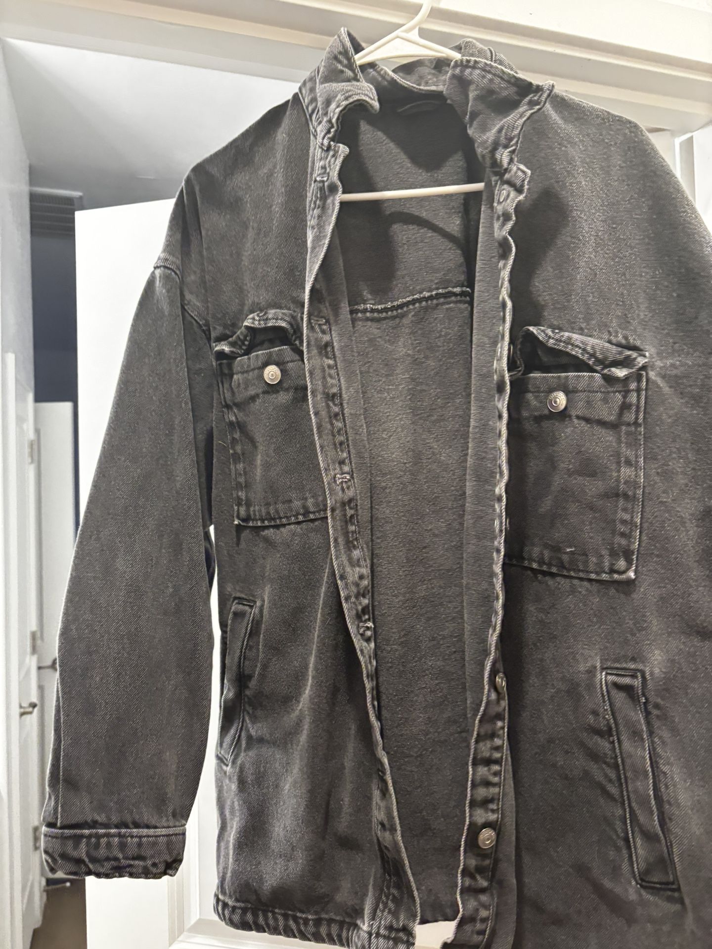 Black Jean Jacket